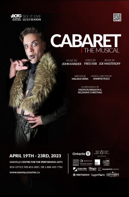 Cabaret The Musical - Program