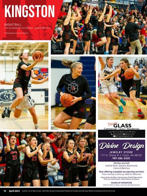 April 2023 Issue of Varsity Monthly Thumb Magazine