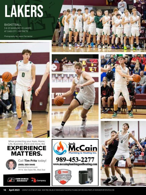 April 2023 Issue of Varsity Monthly Thumb Magazine