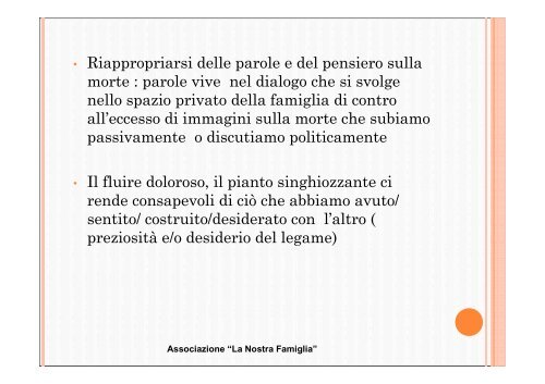 Si può educare al dolore? L'elaborazione del lutto, il dolore e la ...