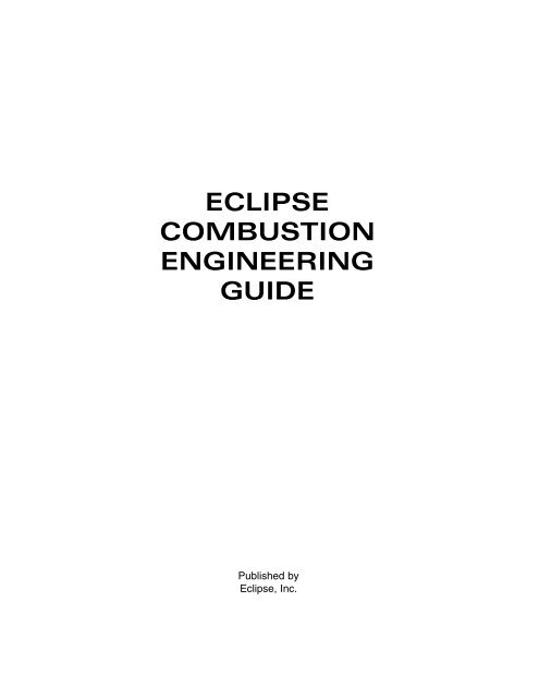 Eclipse Engineering Guide