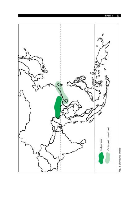 Priority species of bamboo and rattan - Bioversity International