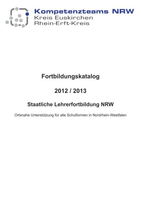 Fächerübergreifend - Lehrerfortbildung NRW