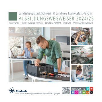 Ausbildungswegweiser Landeshauptstadt Schwerin & Landkreis Ludwigslust-Parchim 2024/25