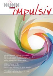 Impulsiv 3/2010 (PDF, 1,6 MB) - Dr. Karl Höhn GmbH