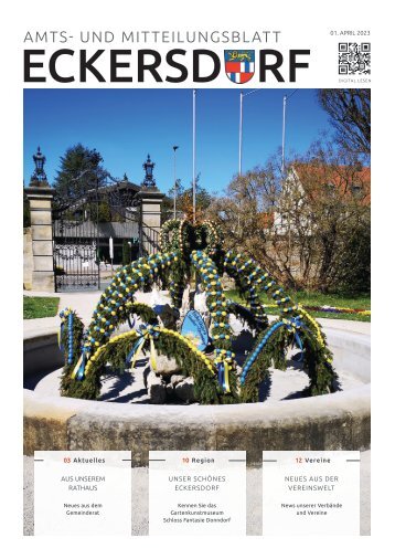 Eckersdorf Amt-und Mitteilungsblatt April 2023