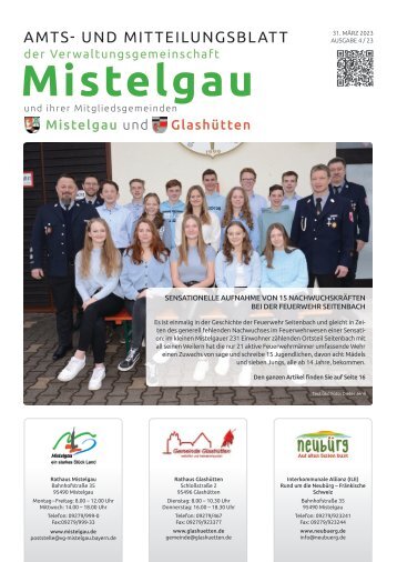 Mistelgau Amts- und Mitteilungsblatt April 2023