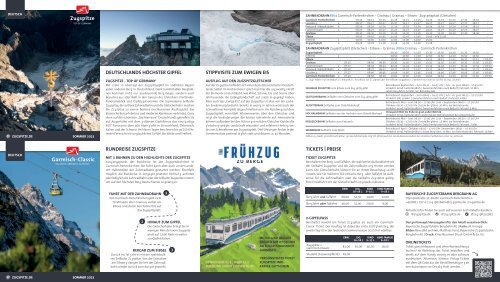 Bergbahnen Sommer 2023