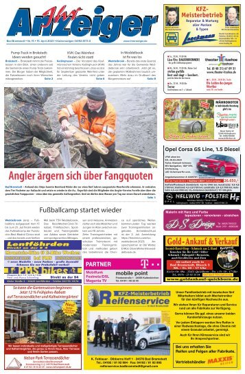 Ihr Anzeiger Bad Bramstedt 15 2023
