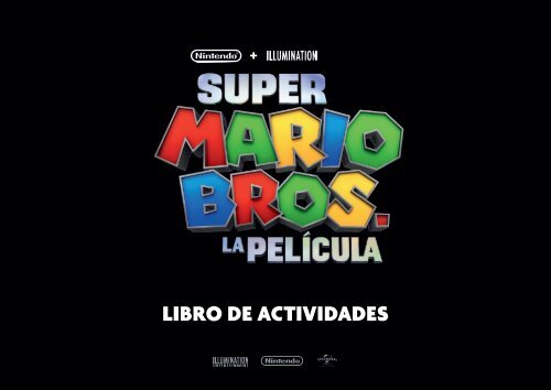 Libro de actividades de Mario Bros