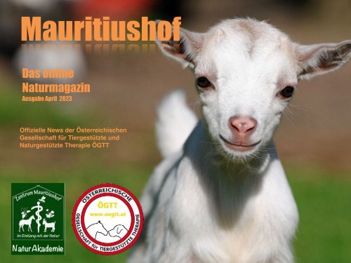 Mauritiushof Naturmagazin Ausgabe April 2023