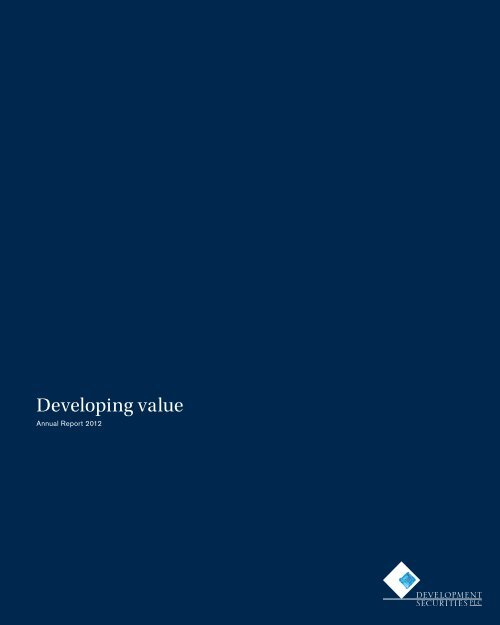 Annual Report 2012 - Development Securities PLC