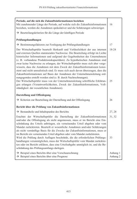 Schweizer Prüfungsstandards (PS) - Ausgabe 2010 - Finanzkontrolle