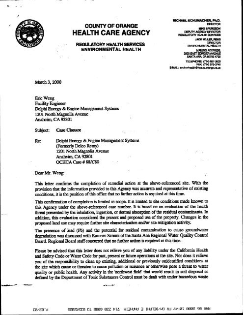 Delphi, facility investigation report, appendix a, section 4