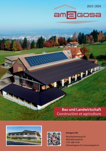 AMAGOSA AG - Bau und Landwirtschaft - Construction et agriculture