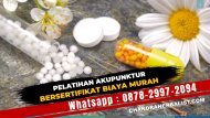 Pelatihan akupunktur perawat