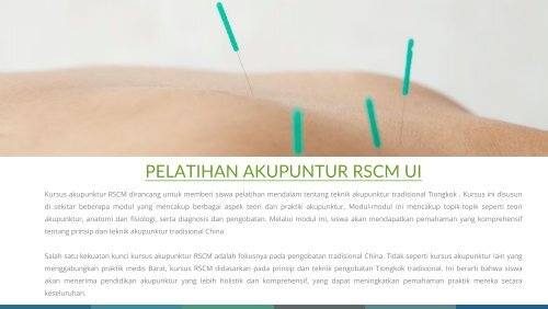 (Wa:0878-2997-2094) Pelatihan kursus Akupunktur Rscm UI Jakarta Bekasi Bandung Semarang Yogyakarta