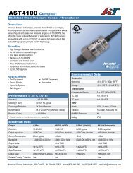 AST4100 Compact - American Sensor Technologies