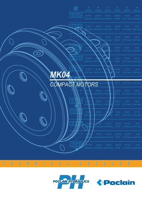 COMPACT MOTORS - Poclain Hydraulics