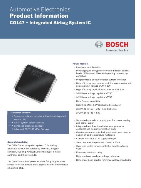 Download Link Bosch Semiconductors Sensors