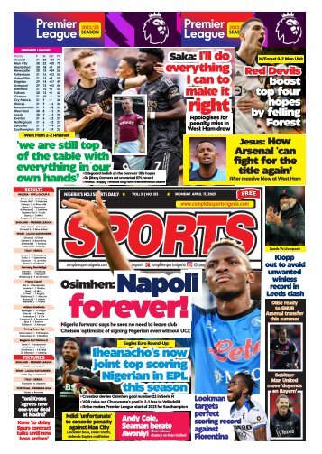 Complete Sports - Monday, April 17, 2023