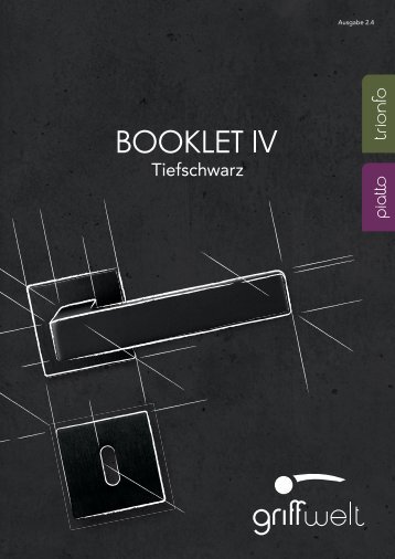 Booklet IV Tiefschwarz – Griffwelt