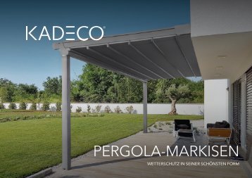 KADECO Pergola Markisen Privat