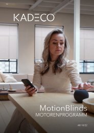 KADECO MotionBlinds Motorisierung