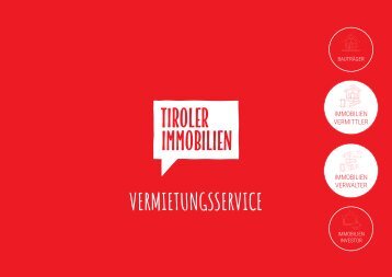 VERMIETUNGSSERVICE - Tiroler Immobilien