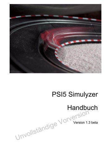 PSI5 Simulyzer Handbuch - SesKion - Softwareentwicklung