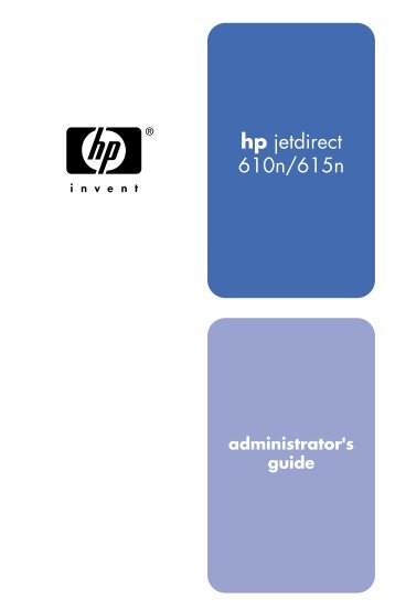 hp jetdirect 610n/615n