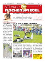 Dübener Wochenspiegel - Ausgabe 7 - Jahrgang 2023