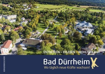 Bürger- und Imagebroschüre Bad-Dürrheim