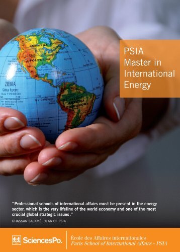 PSIA Master in International Energy - Sciences Po | Paris School of ...
