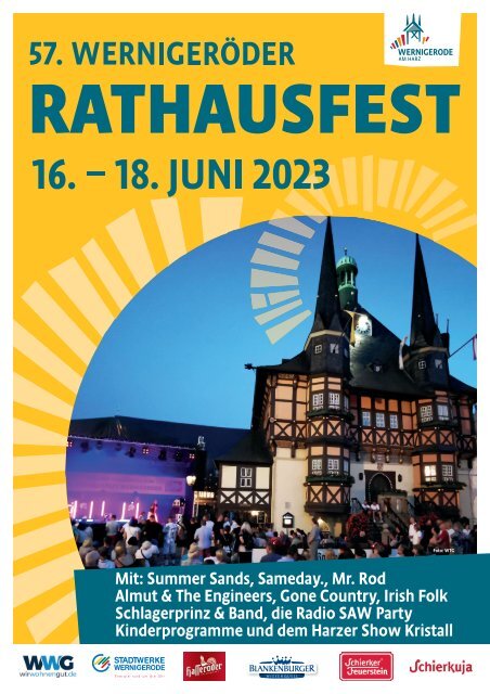 57. Wernigeröder Rathausfest