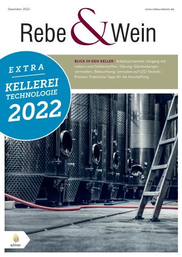 Rebe&Wein - Sonderheft Kellereitechnologie (12/2022)