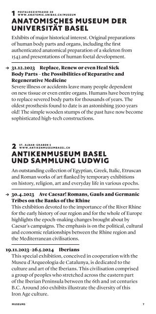 2023 Basel Museums Guide