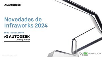 Novedades de Infraworks 2024 - butic The New School