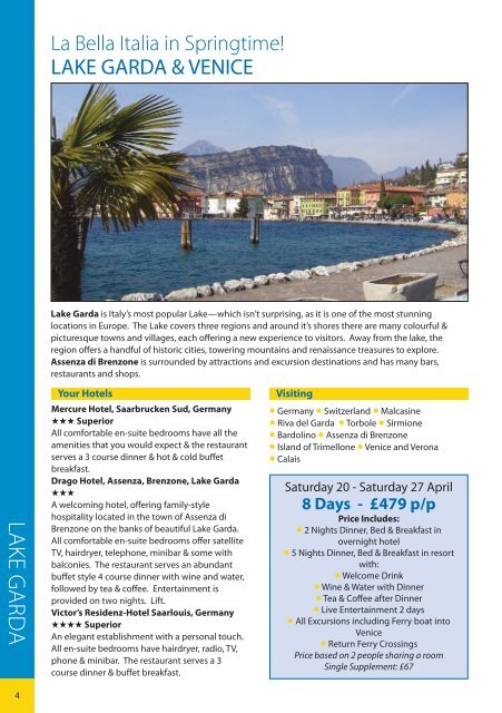 Download 2013 Brochure - Filers Travel