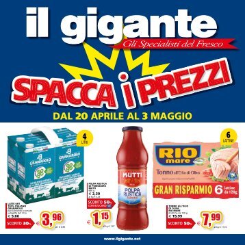 Spacca prezzi Gigante