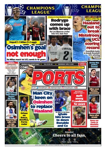 Complete Sports - Wednesday, April 19, 2023