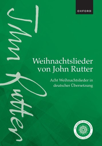 John Rutter Weihnachtslieder