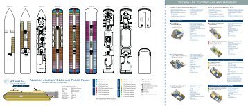 Azamara Journey® Deck and Floor Plans - Cruises