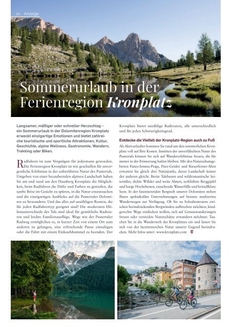 Südtirol Magazin WamS 2023