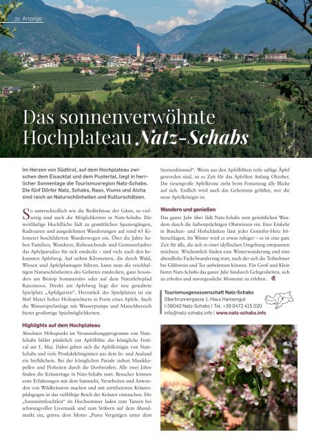 Südtirol Magazin WamS 2023