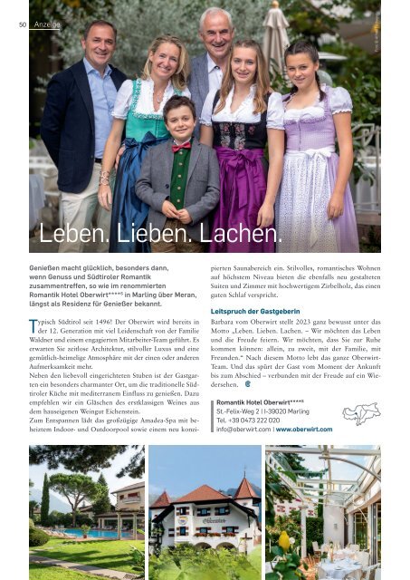 Südtirol Magazin WamS 2023