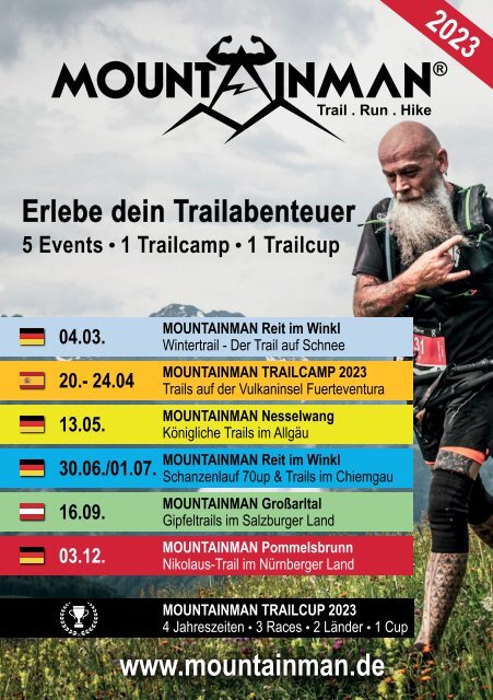 Trail Kalender 2023