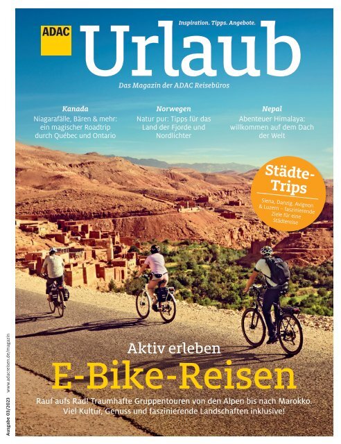 ADAC Urlaub Magazin, Mai-Ausgabe 2023, Württemberg