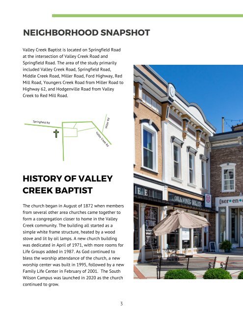 Valley Creek Baptist Church Springfield Rd 