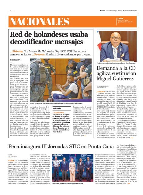 Edición impresa 20-04-2023